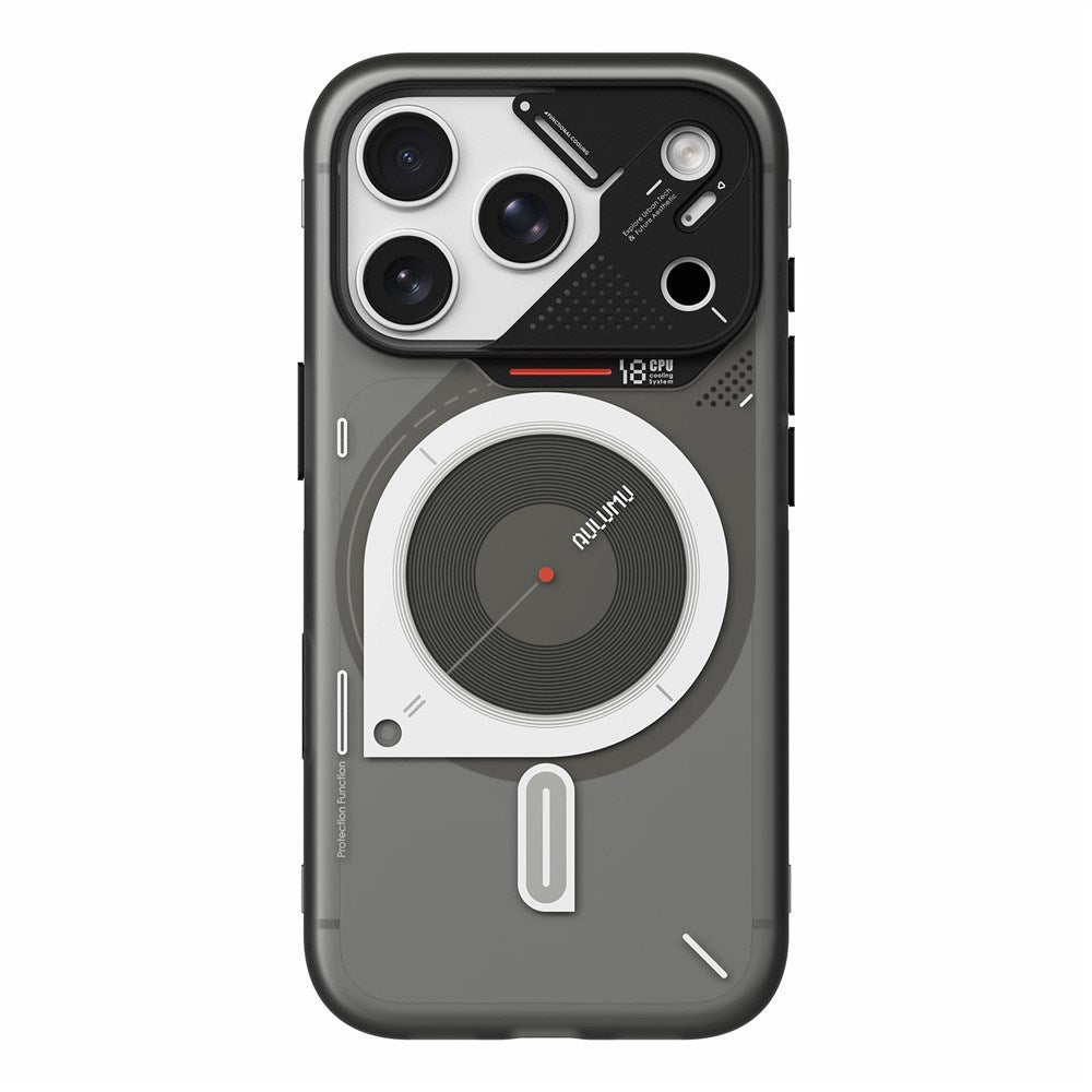 iPhone 18 Pro / 17 Pro AULUMU Skal - MagSafe Kompatibel - Grå