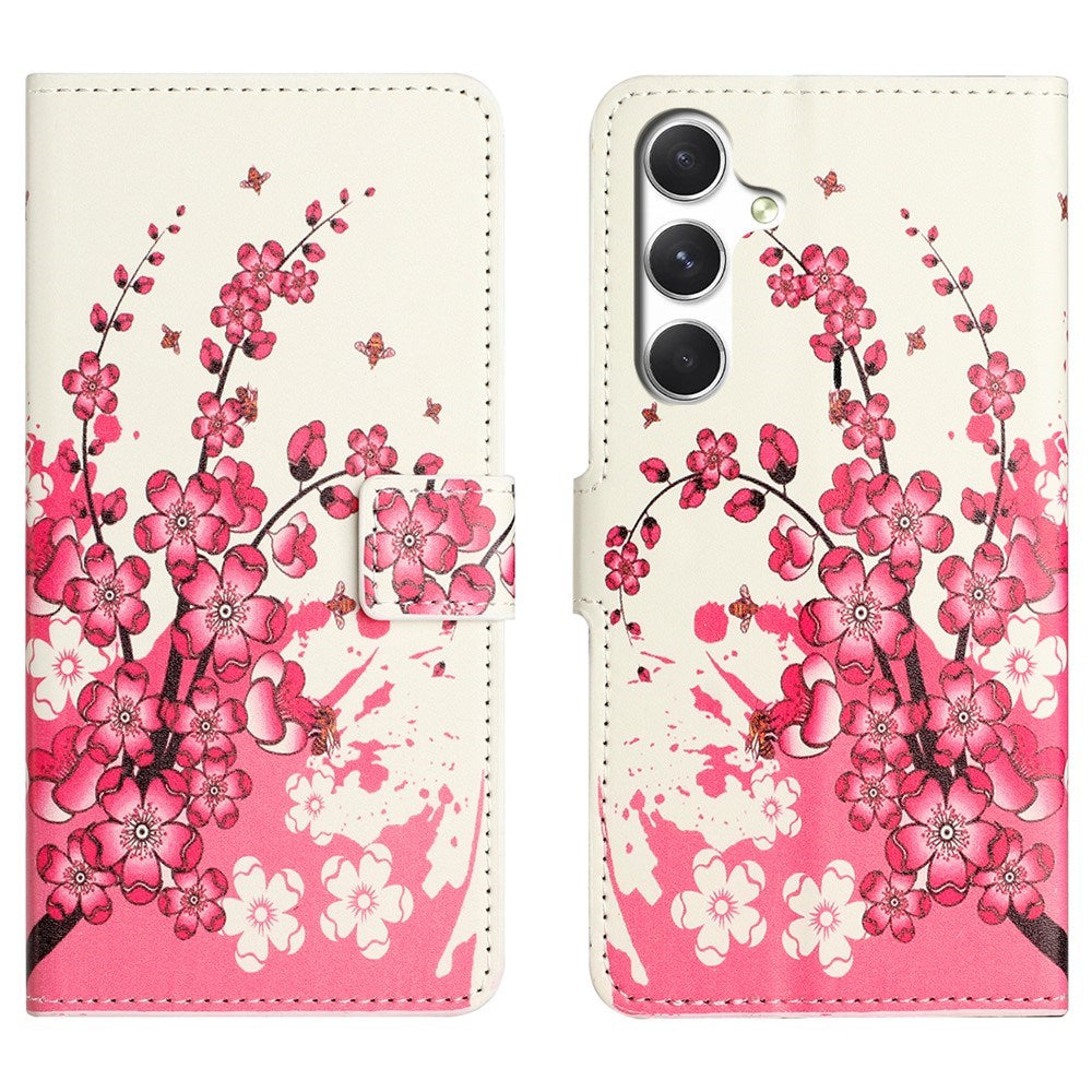 Samsung Galaxy S26 FE EIDERWOOD Fodral med Korthållare och Stativfunktion - Blommor