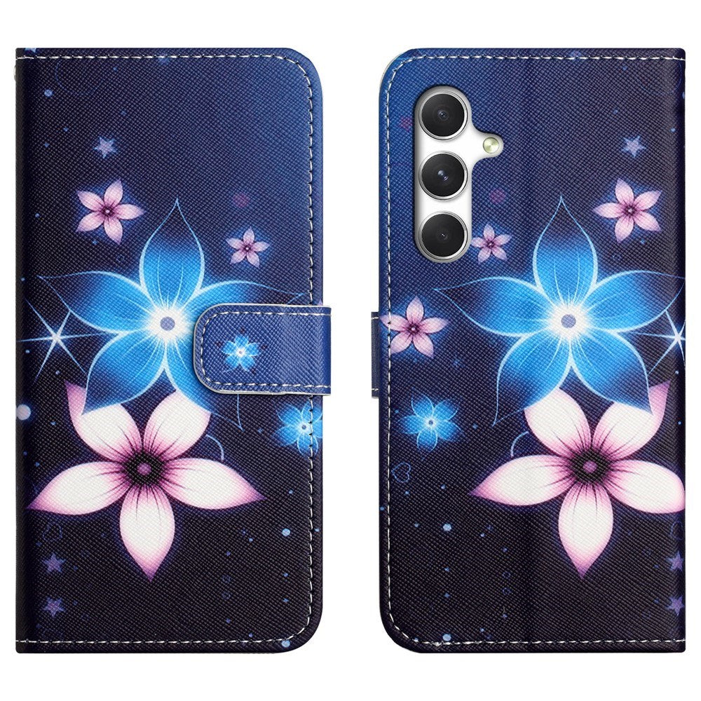 Samsung Galaxy S26 FE EIDERWOOD Fodral med Korthållare och Rem - Blommor