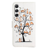 Samsung Galaxy S26 FE EIDERWOOD Fodral med Korthållare och Rem - Katter & Träd