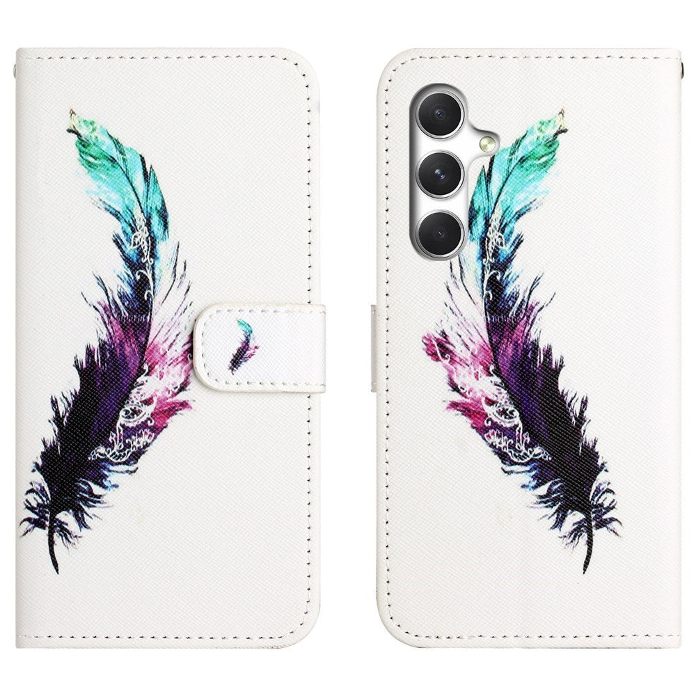 Samsung Galaxy S26 FE EIDERWOOD Fodral med Korthållare och Rem - Fjäder