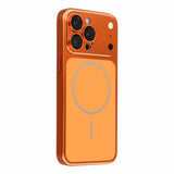 iPhone 15 Pro EIDERWOOD Hårt Plast Skal m. Kameraskydd - MagSafe Kompatibel - Orange