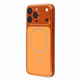 iPhone 15 Pro EIDERWOOD Hårt Plast Skal m. Kameraskydd - MagSafe Kompatibel - Orange