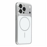 iPhone 15 Pro EIDERWOOD Hårt Plast Skal m. Kameraskydd - MagSafe Kompatibel - Silver