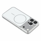 iPhone 15 Pro EIDERWOOD Hårt Plast Skal m. Kameraskydd - MagSafe Kompatibel - Silver