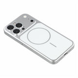 iPhone 15 Pro EIDERWOOD Hårt Plast Skal m. Kameraskydd - MagSafe Kompatibel - Silver