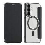 Samsung Galaxy S26 FE EIDERWOOD Fodral med RFID-blockering och Kameralinsskydd - Svart / Genomskinlig