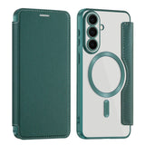 Samsung Galaxy S26 FE EIDERWOOD Fodral med RFID-blockering och Kameralinsskydd - Grön / Transparent