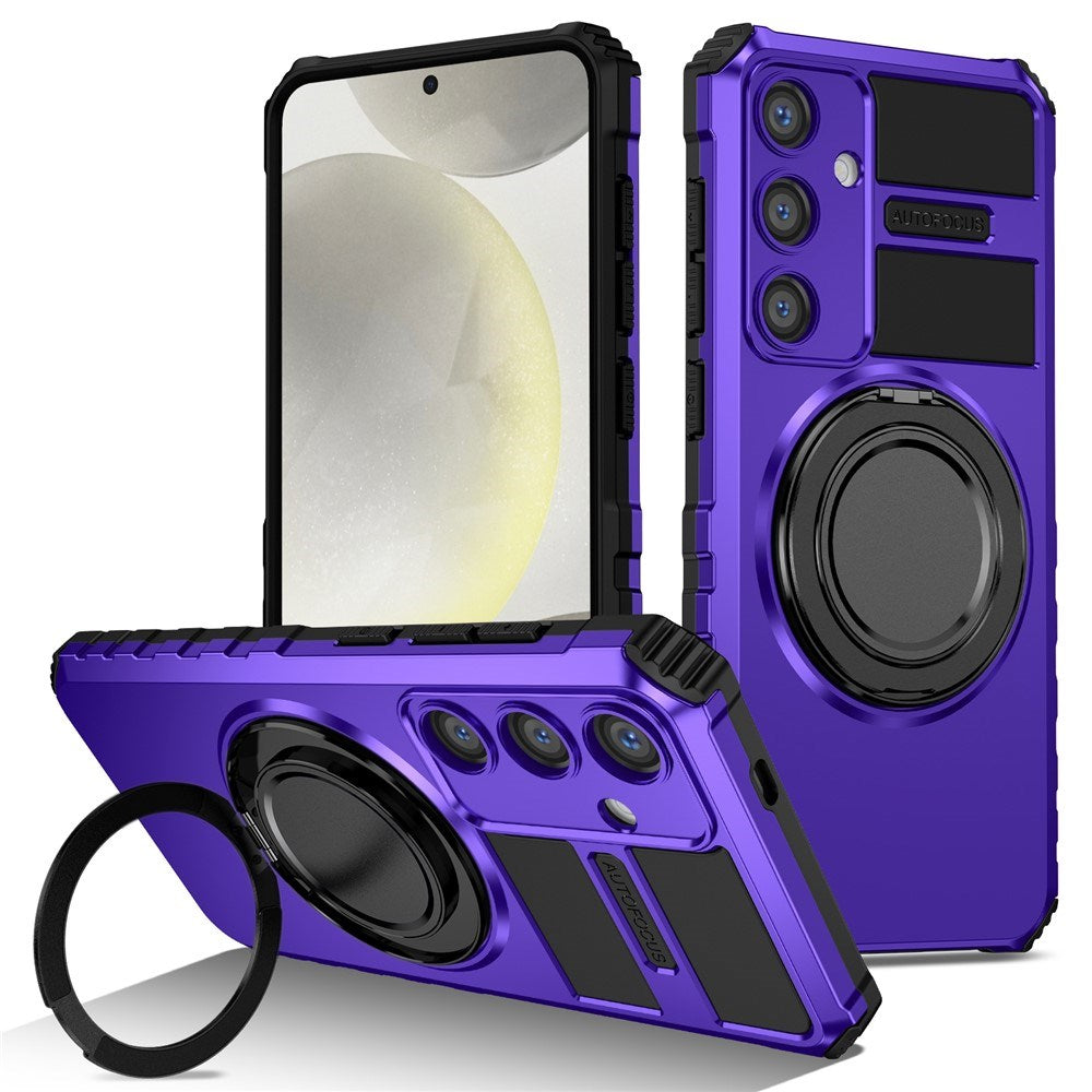 EIDERWOOD Samsung Galaxy S26 FE / S25 FE m. Magnetisk Stativfunktion - Lila