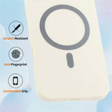 Xiaomi Redmi 17 (5G/4G) EIDERWOOD Fleksibel Plast Skal - MagSafe Kompatibel - Vit