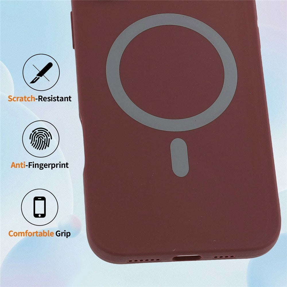 Xiaomi Redmi 17 (5G/4G) EIDERWOOD Fleksibel Plast Skal - MagSafe Kompatibel - Röd