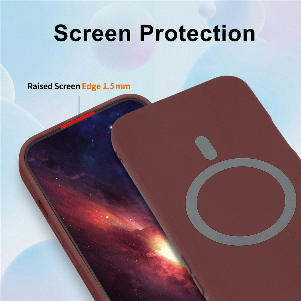 Xiaomi Redmi 17 (5G/4G) EIDERWOOD Fleksibel Plast Skal - MagSafe Kompatibel - Röd