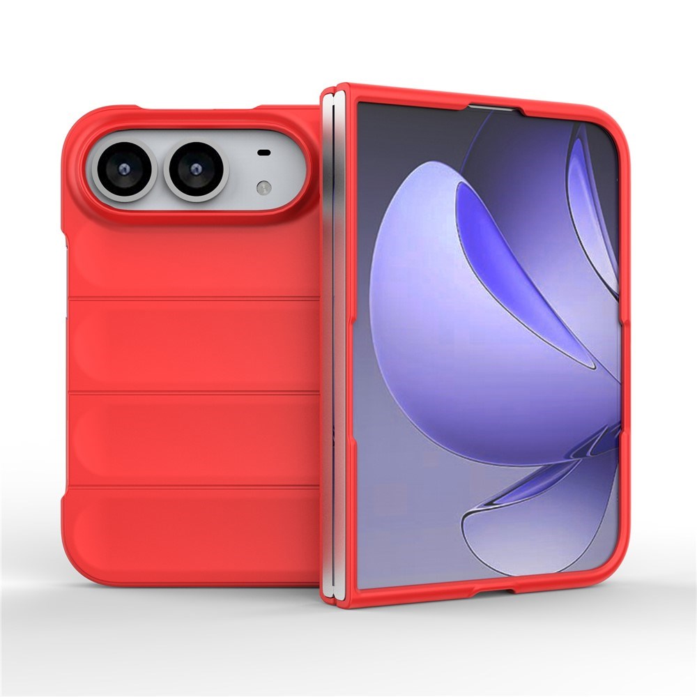 iPhone Fold EIDERWOOD Robust Plast Skal - Röd