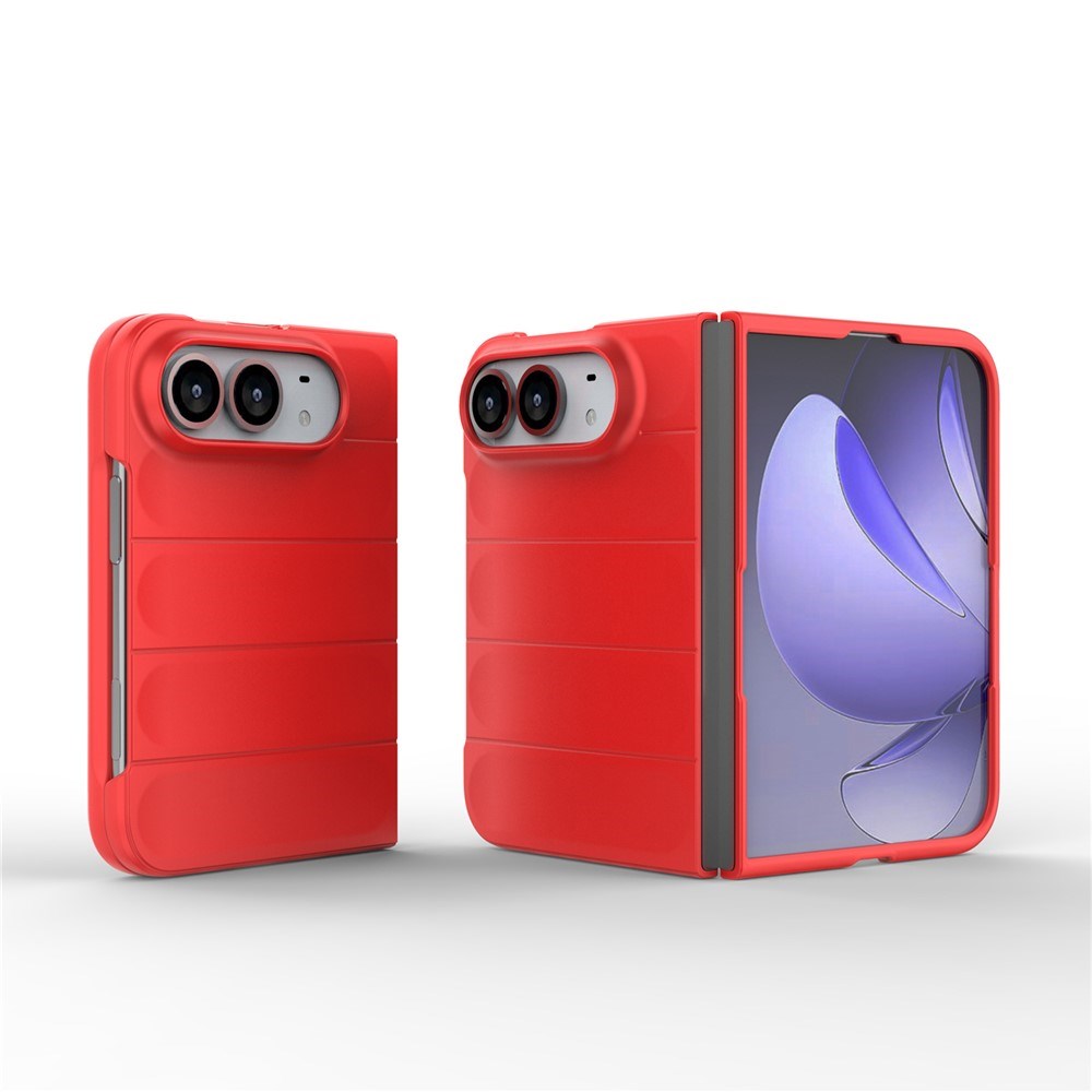 iPhone Fold EIDERWOOD Robust Plast Skal - Röd