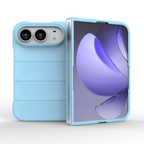iPhone Fold EIDERWOOD Robust Plast Skal - Ljusblå