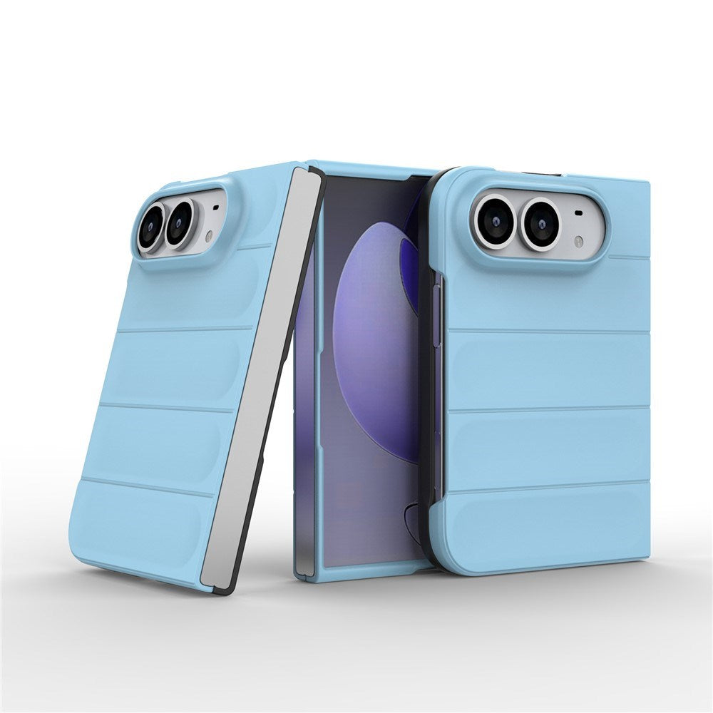 iPhone Fold EIDERWOOD Robust Plast Skal - Ljusblå