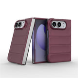 iPhone Fold EIDERWOOD Robust Plast Skal - Mörkröd