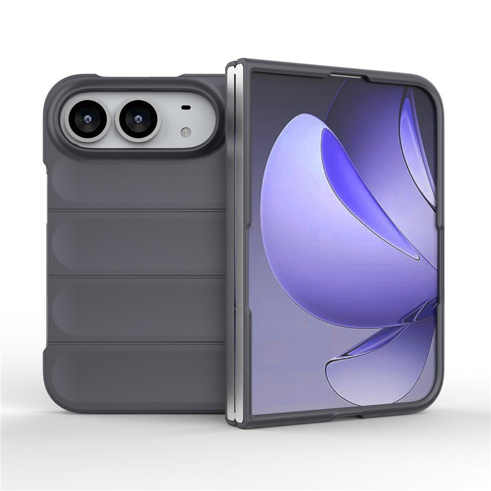 iPhone Fold EIDERWOOD Robust Plast Skal - Mörkgrå