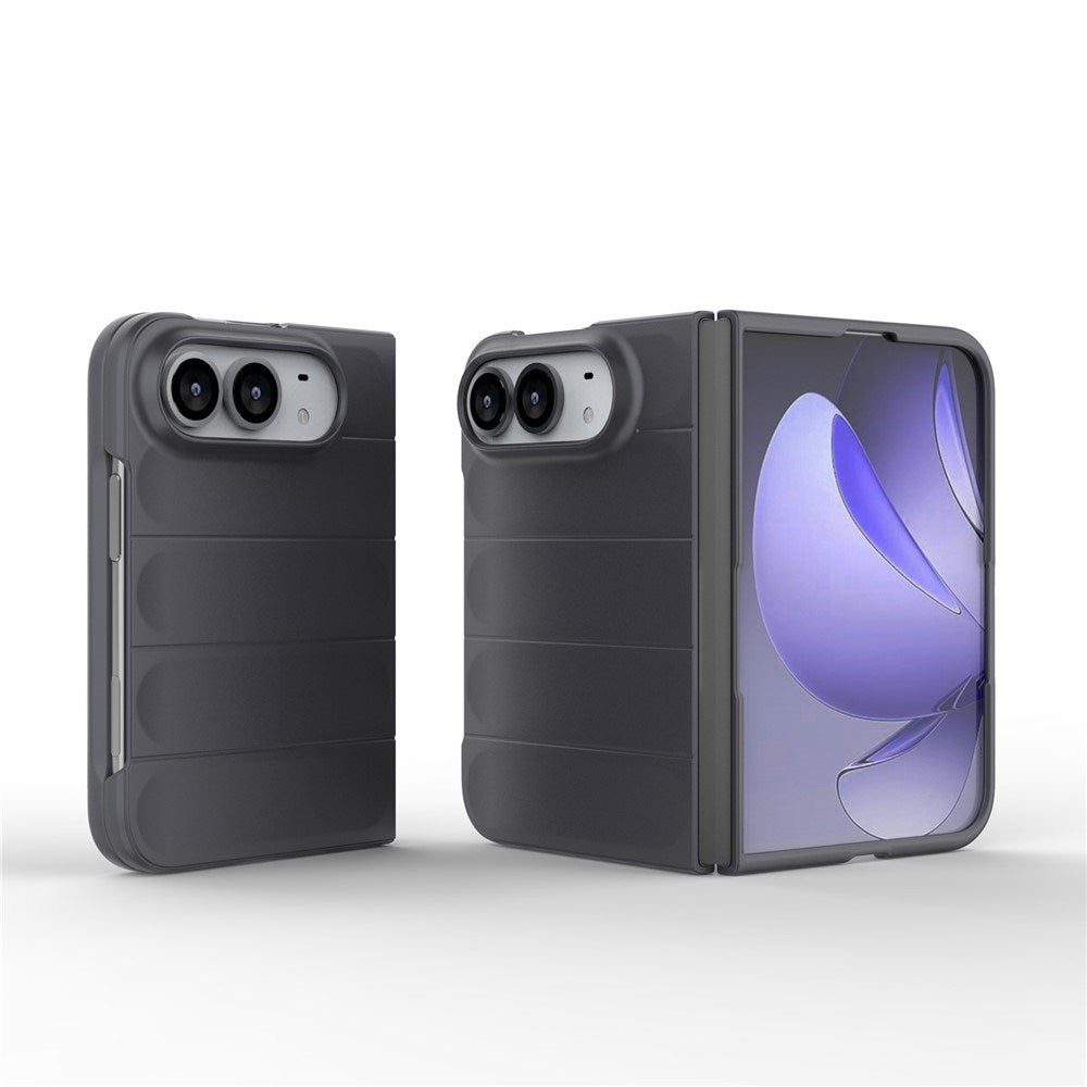 iPhone Fold EIDERWOOD Robust Plast Skal - Mörkgrå