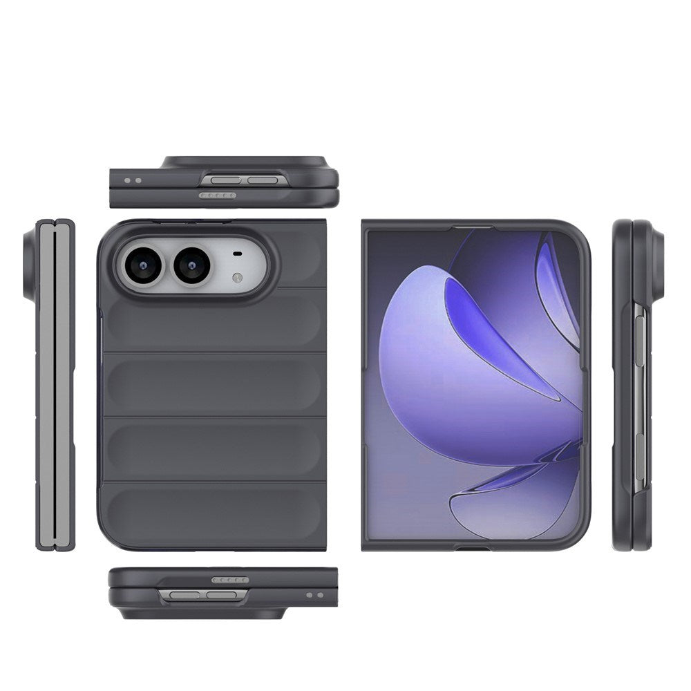 iPhone Fold EIDERWOOD Robust Plast Skal - Mörkgrå