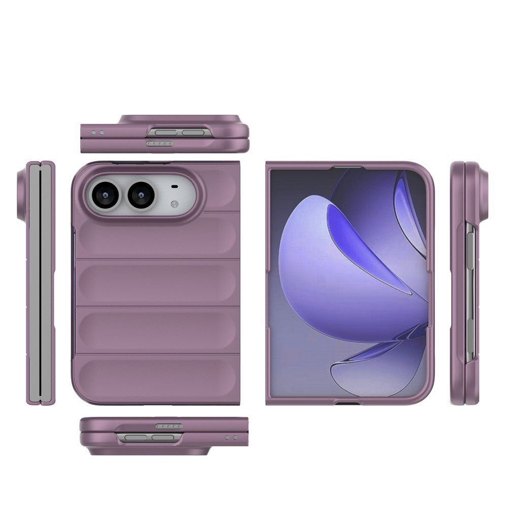 iPhone Fold EIDERWOOD Robust Plast Skal - Lila