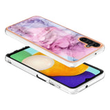 Samsung Galaxy A34 (5G) Skal Plast - Rosa Marmor