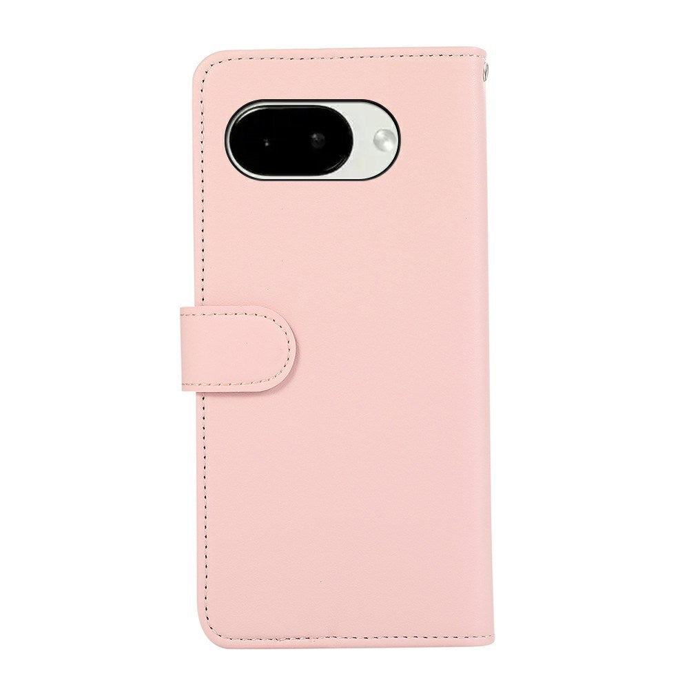 Google Pixel 11a EIDERWOOD Konstläder Fodral m. RFID Blockering - Rosa