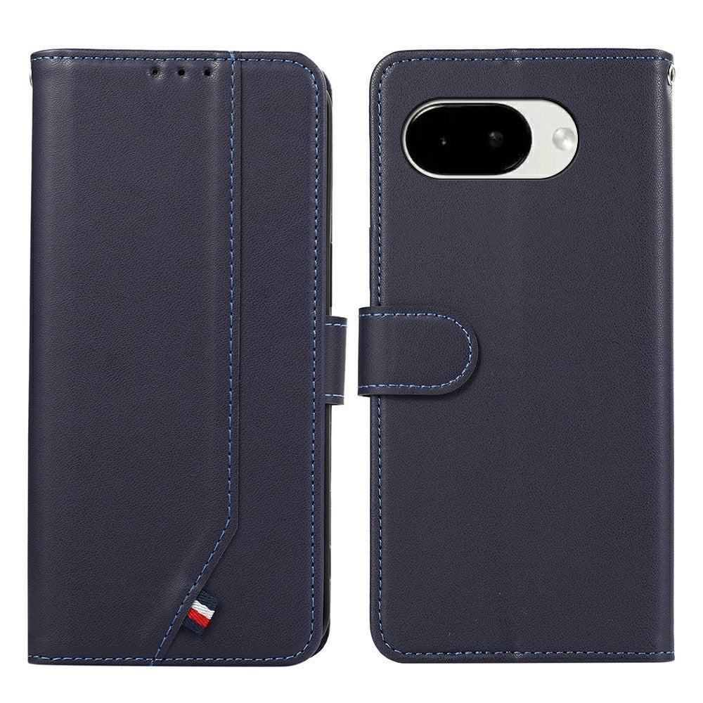 Google Pixel 11a EIDERWOOD Konstläder Fodral m. RFID Blockering - Blå