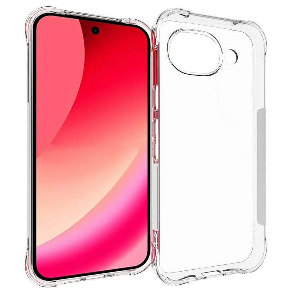 Google Pixel 11a EIDERWOOD Flexibelt Plast Skal m. Stötdämpande Hörn - Transparent