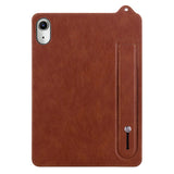 iPad Mini (2026) 8. Gen. EIDERWOOD Konstläder Bakside Skal m. Rem Kickstand - Brun
