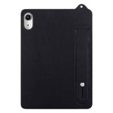 iPad Mini (2026) 8. Gen. EIDERWOOD Konstläder Bakside Skal m. Rem Kickstand - Svart