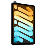 iPad Mini (2026) 8. Gen. EIDERWOOD Konstläder Bakside Skal m. Rem Kickstand - Svart