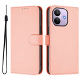 Xiaomi Redmi Note 17 Pro (5G) EIDERWOOD Konstläder Fodral m. Rem - Rosa