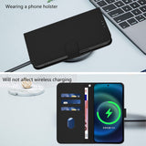 Xiaomi Redmi Note 17 (5G) EIDERWOOD Konstläder Fodral m. Rem - Svart