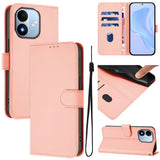 Xiaomi Redmi Note 17 (5G) EIDERWOOD Konstläder Fodral m. Rem - Rosa