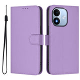 Xiaomi Redmi Note 17 (5G) EIDERWOOD Konstläder Fodral m. Rem - Lila