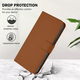 Xiaomi Redmi 17C (5G) EIDERWOOD Fodral i Konstläder med Rem - Brun
