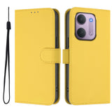 Xiaomi Redmi 17C (5G) EIDERWOOD Fodral i Konstläder med Rem - Gul