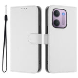 Xiaomi Redmi 17C (5G) EIDERWOOD Fodral i Konstläder med Rem - Vit