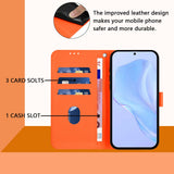 Xiaomi Redmi 17C (5G) EIDERWOOD Fodral i Konstläder med Rem - Orange