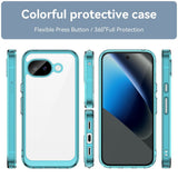 Google Pixel 11a EIDERWOOD Hybrid Plast Skal - Transparent / Blå