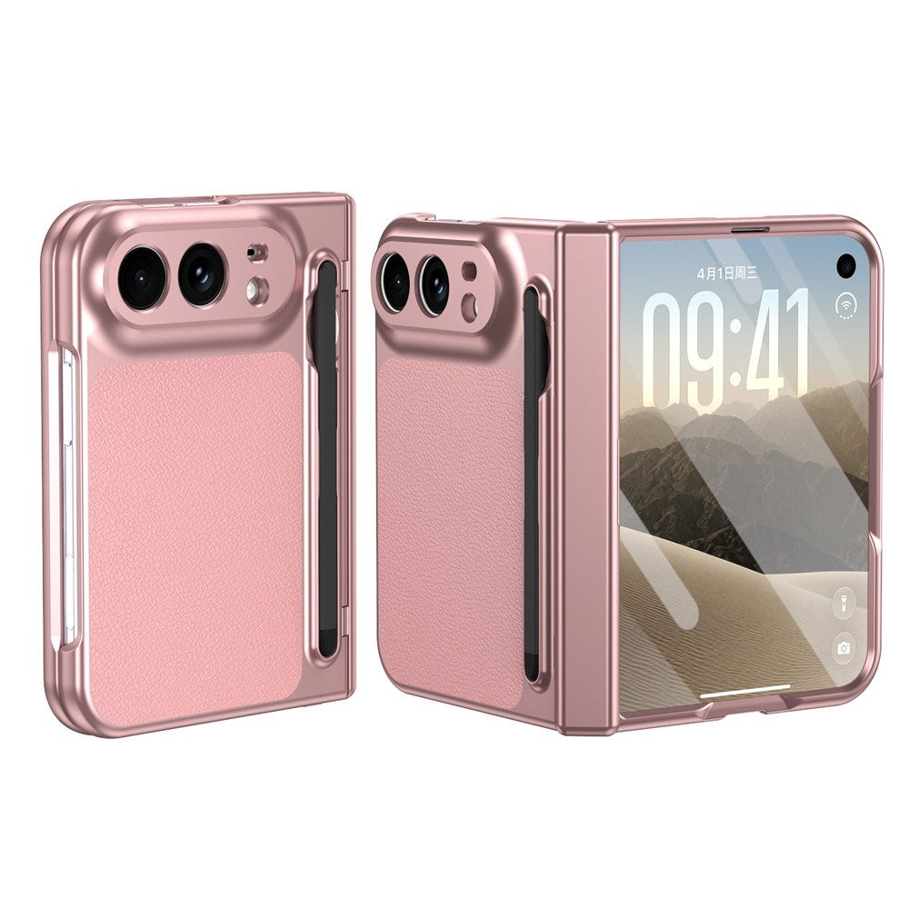 iPhone Duo EIDERWOO Skal med Skärmskydd och Stylus - Rosa