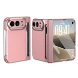 iPhone Duo EIDERWOO Skal med Skärmskydd och Stylus - Rosa