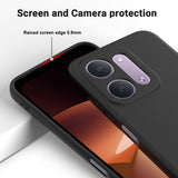 Xiaomi Redmi 17C (5G) EIDERWOOD Silikon Skal med Rem - Svart