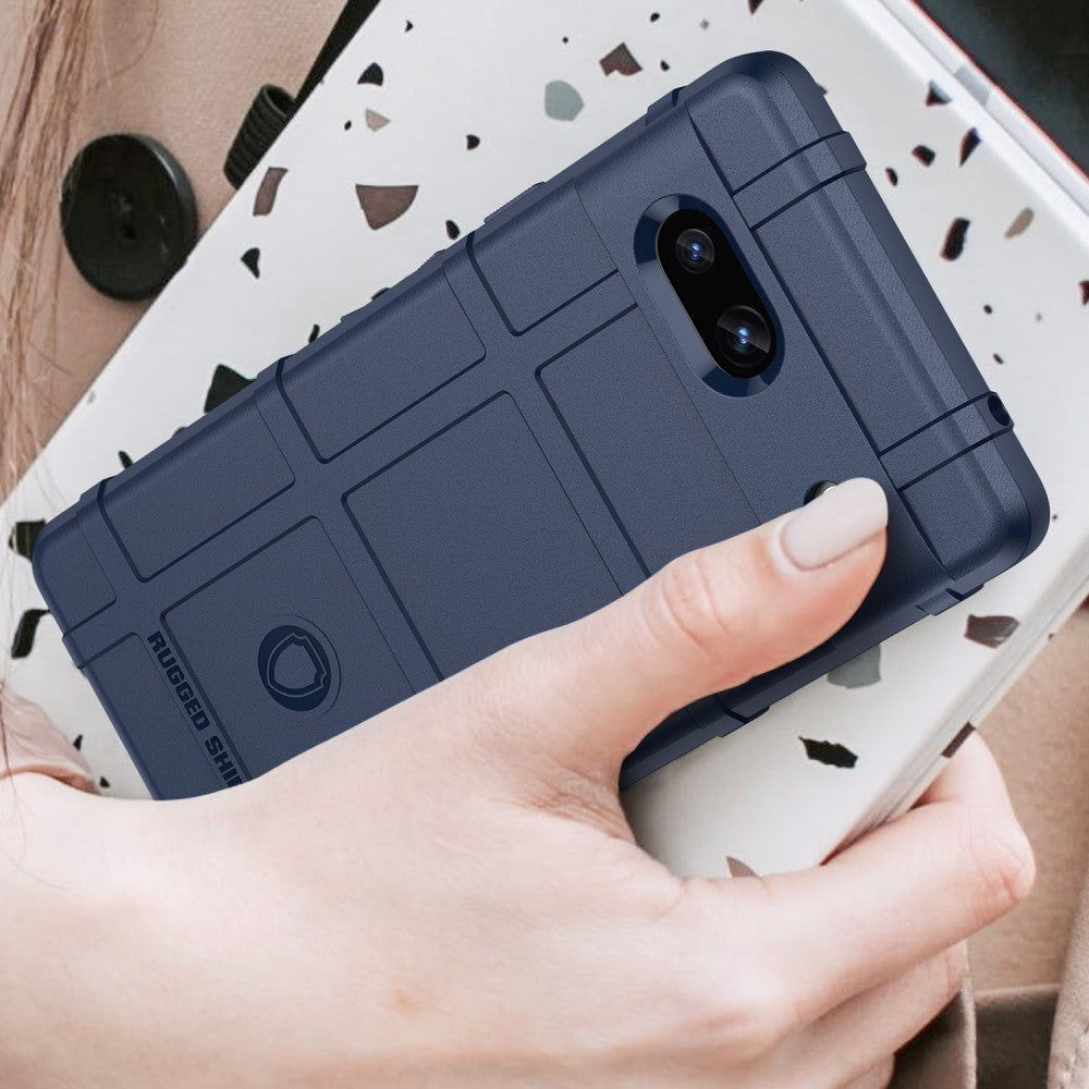 Google Pixel 7A Rugged Shield Series Tåligt Skal - Blå