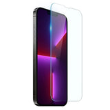 NORTHJO iPhone 13 Pro 2-i-1 Set Flexibelt Plast Skal med Härdat Skyddsglas - Genomskinlig