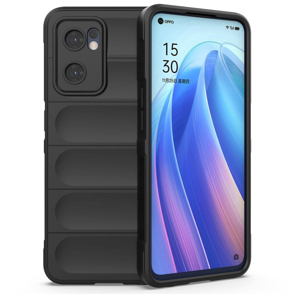 Oppo Reno7 (5G) / Find X5 Lite Flexibelt Skal i Plast - Svart