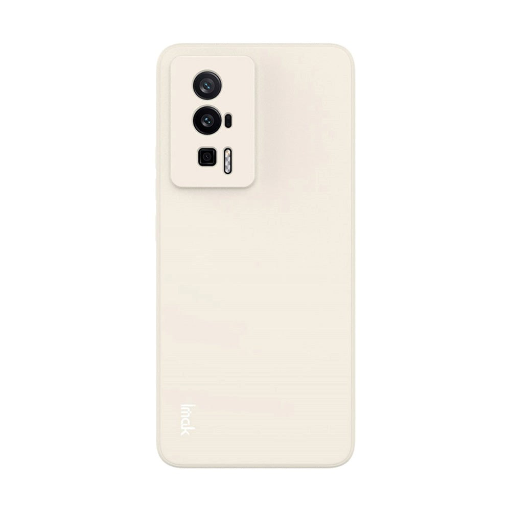 Xiaomi Poco F5 Pro IMAK UC-4 Series Flexibel Plast Skal - Vit