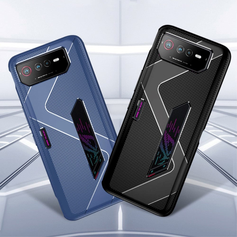 Asus Rog Phone 6 Kolfiber Skal TPU - Svart