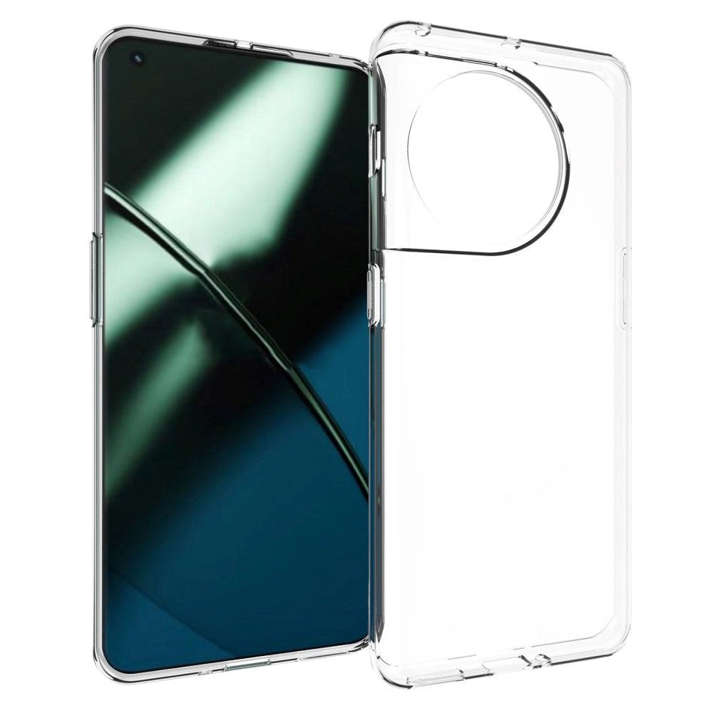 OnePlus 11 Flexible Plastik Skal - Transparent